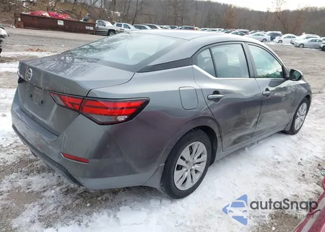 2020 Nissan Sentra S Xtronic Cvt из США, поврежденный, VIN 3N1AB8BV4LY289063